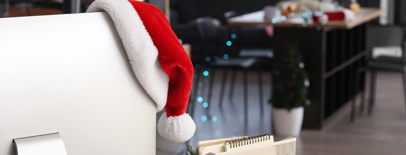 Décoration de Noël bureau minimaliste: astuces et conseils.